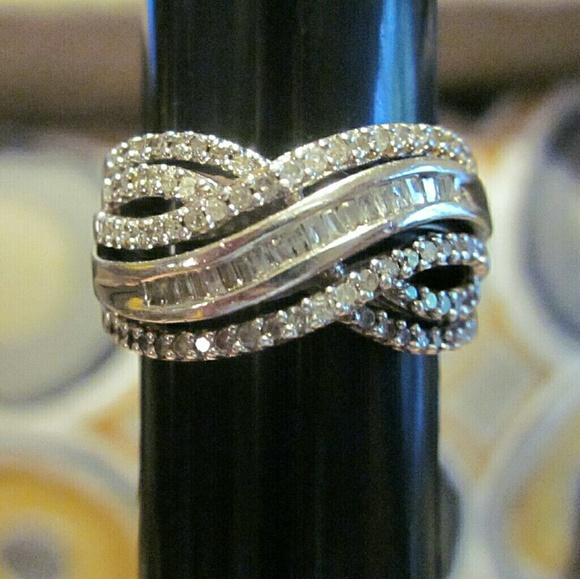 Macy's Jewelry - Lower Price Diamond Bypass Ring in Sterling Silver